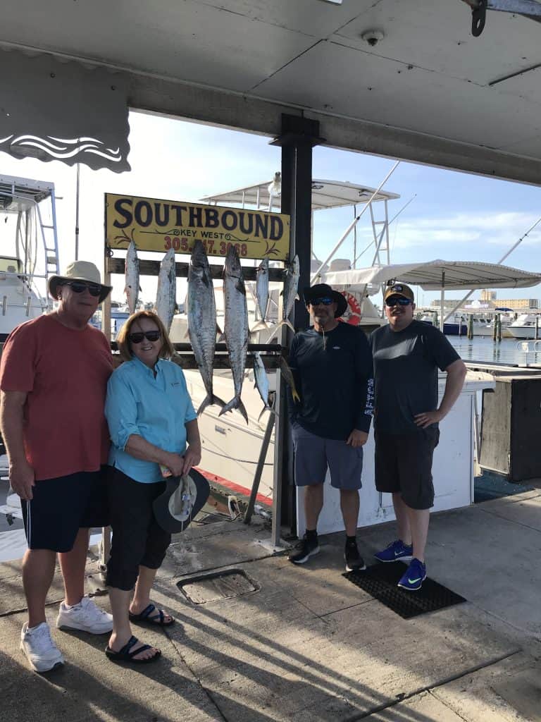 Kingfish and Cero Mackerel caugth on Charter boat Southbound in Key West