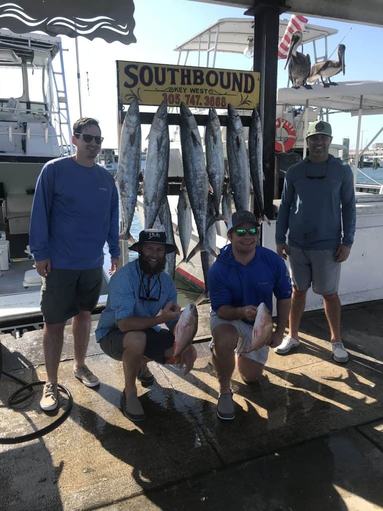 Big King Mackerel caught on Charter Boat Southbound In Key West, Florida
