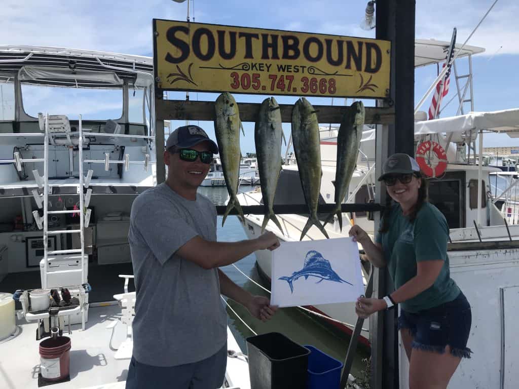 Released a Sailfish today on the Charter Boat Southbound in Key West, Florida