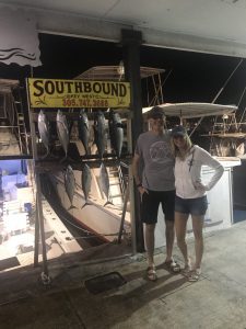 Black Fin Tuna caught in Key West on charter Boat Southbound