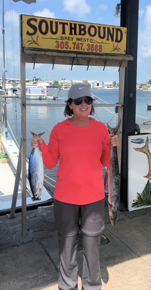 Fish caugth in Key West fishing with charter boat Southbound