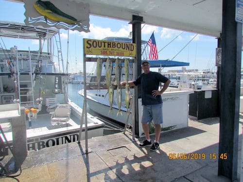 dolphin caught in Key West fishing with Southbound sportfishing