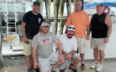 Mahi fishing offshore