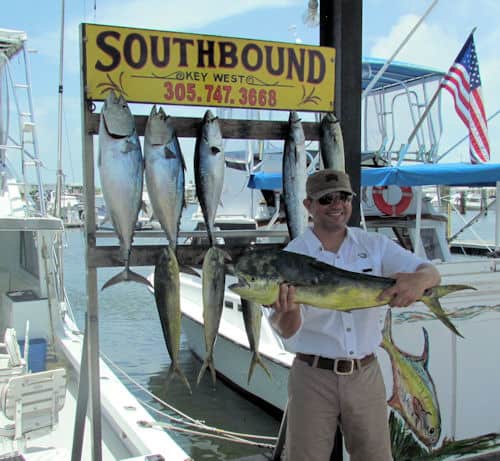 Bull Dolphin caught in Key West fishing with Southbound Sportfishing