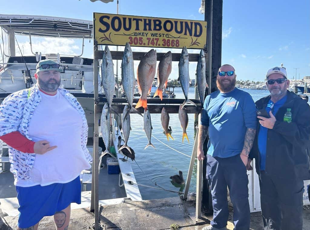 Customers at dock in Key West