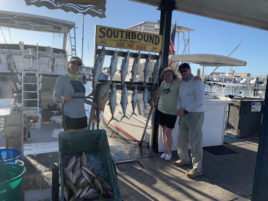 Fish caught on the Charter boat Southbound