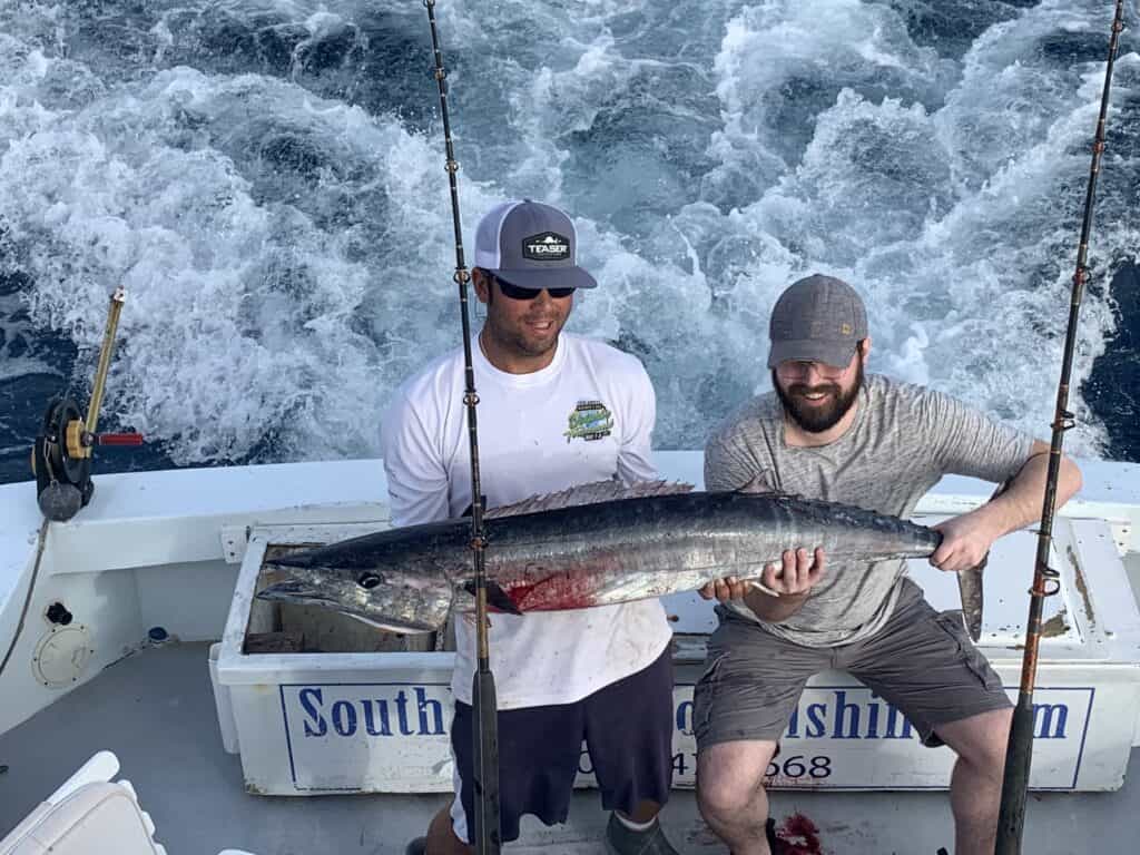 35lb Wahoo caught on Southbound  in Key West, florida