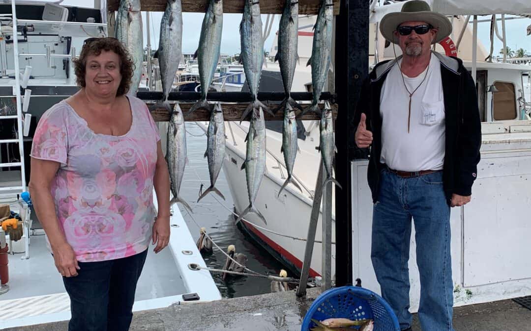 Fish caught on charter boat Southbound in Key West, Florida
