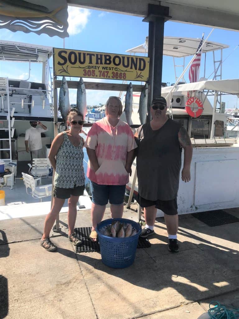 Reef fish caugth with Southbound Sportfishing in Key West , Florida