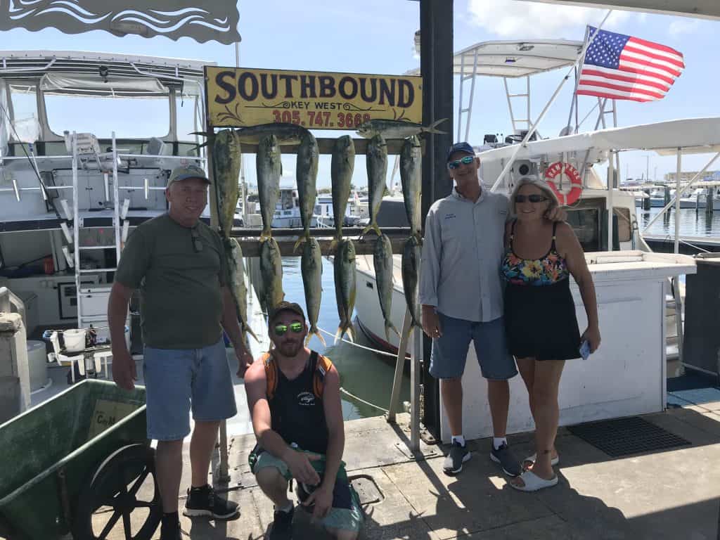 Another good day of Dolpin fishing in Key West with Southbound Sportfishing
