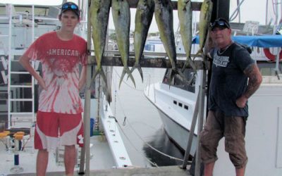 More wind and a bit bigger fish