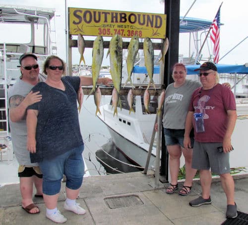 Catching Yellowtall Snappers inshore and Dolphin offshore