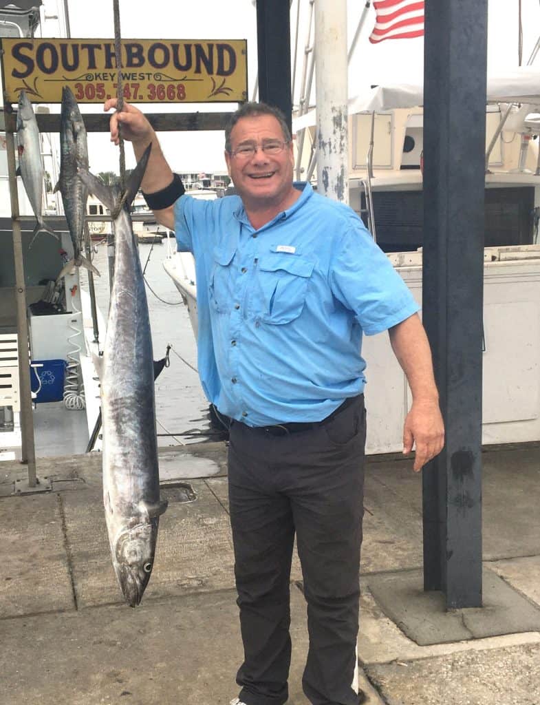Monster King Mackerel caught in Key West fishing with Southbound