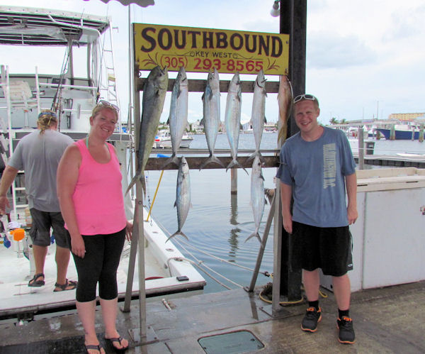 Cero Mackerel caught in Key West fishing on charter boat Southbound