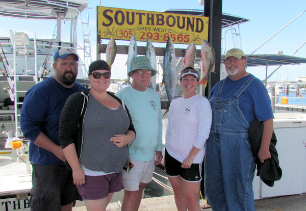 Fish caught in Key West fishing on Charter Boat Southbound