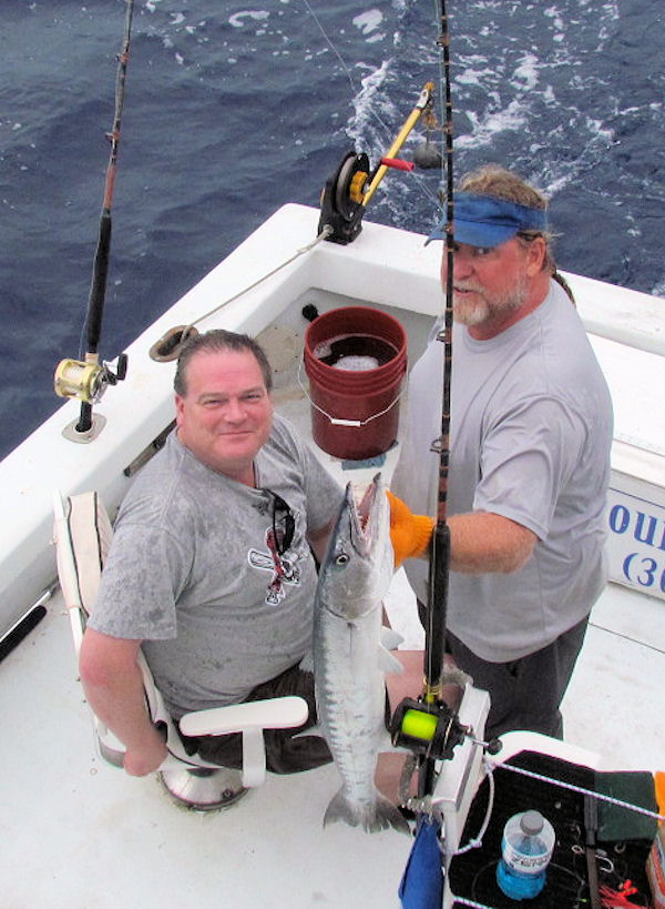 Barracuda caught in Key West fishing on charter boat Southbound