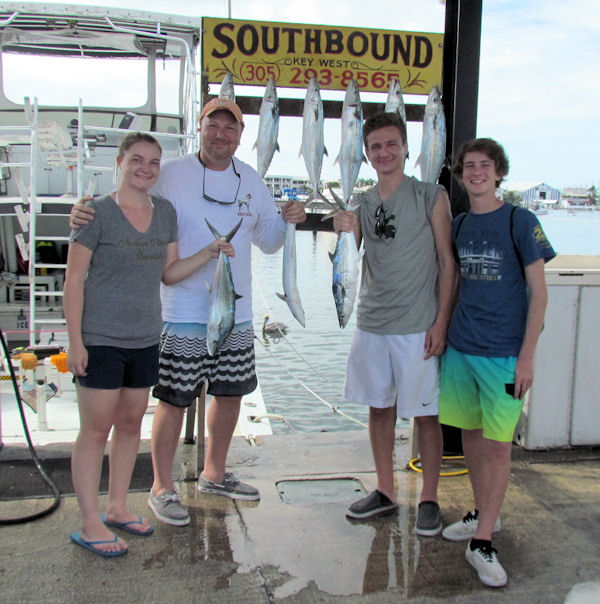Cero Mackerel caught in Key West fishing on charter boat Southbound