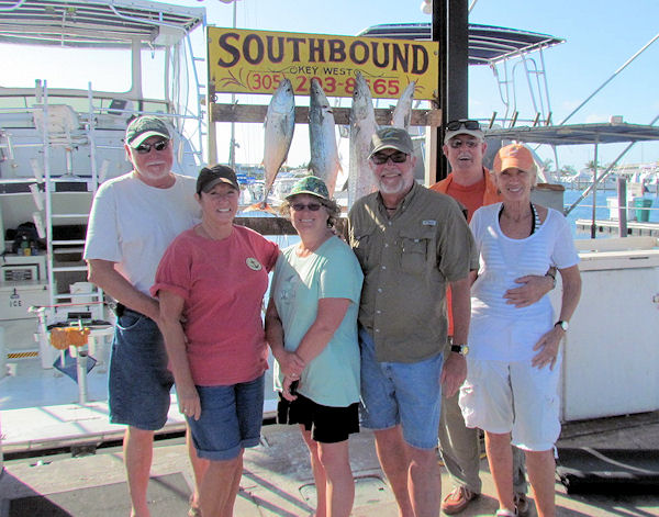 Fish caught in Key West fishing on charter boat Southbound