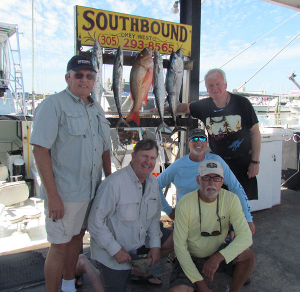 Fish caught in Key West fishing on charter boat Southbound