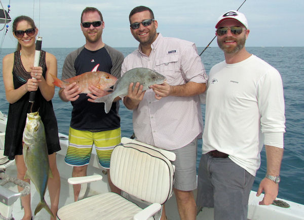 Fish caught in Key West fishing on charter boat Southboun
