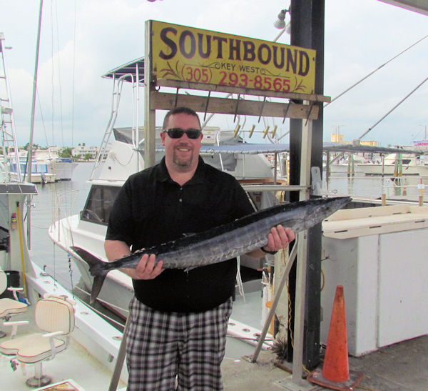 Wahoo caught in Key West fishing on charter Boat Southbound