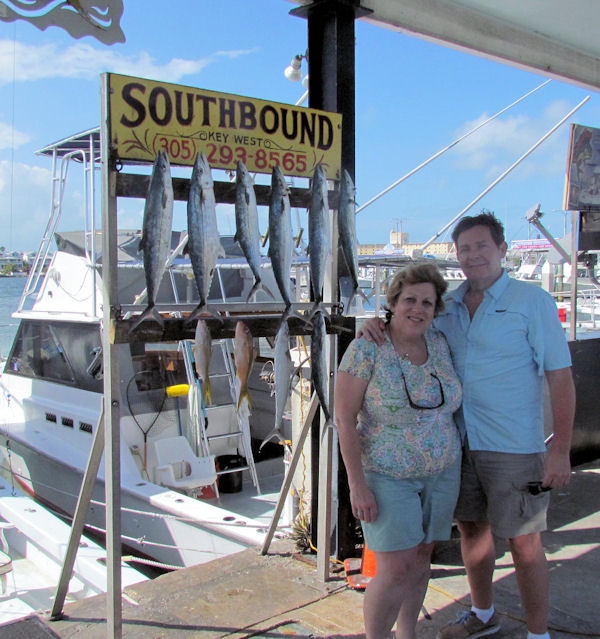 Fish caught in Key West fishing on charter boat Southbound