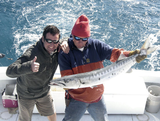 Barracuda caught fishing Key West on charter boat Southbound