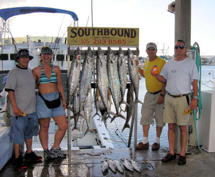 Pictures of Fish Caught aboard while Fishing Key West Charter Boat Southbound