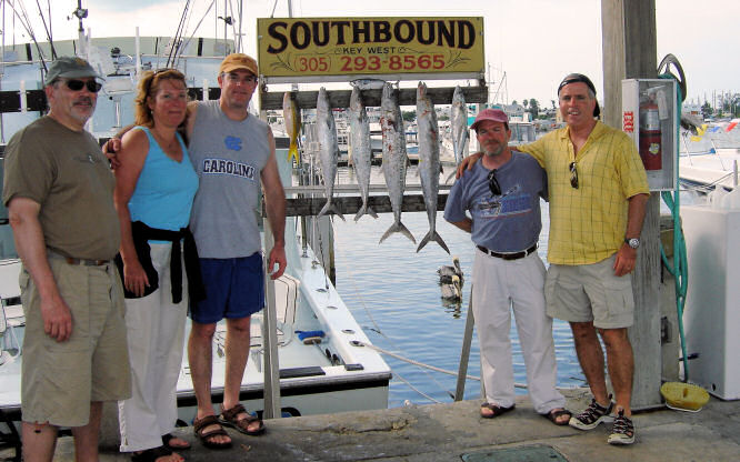 Pictures of Fish Caught aboard while Fishing Key West Charter Boat Southbound