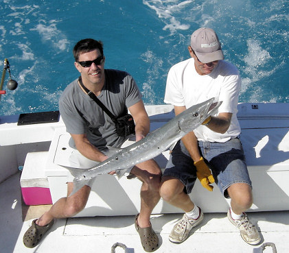 Barracuda caught in Key West fishing aboard Charter Boat Southbound
