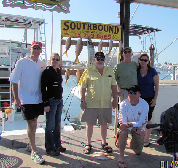 fish caught fishing Key West on charter boat Southbound from Charter Boat Row Key West