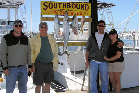 Fish caught fishing Key West on Key West charter fishing boat Southbound from Charter Boat Row Key Wes
