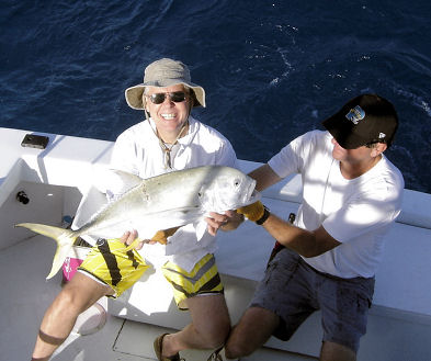 Carvalle Jack caught fishing Key West on Key West charter fishing boat Southbound from Charter Boat Row Key Wes