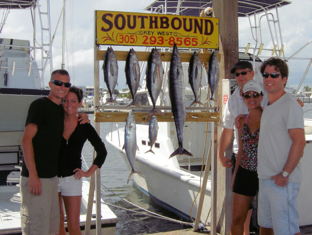 Fish caught fishing Key West waters on charter boat Southbound