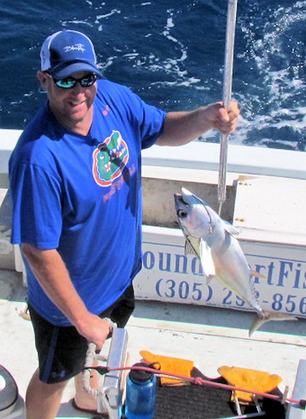 Black Fin Tuna Caught in Key West fishing on charter boat Southbound