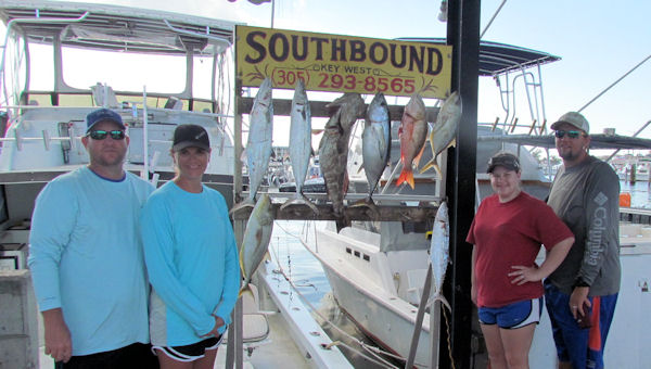 Delicious reef fish caught in Key West fishing on charter boat Southbound