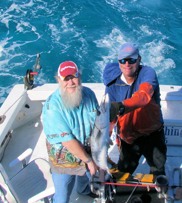 Barracuda caught and released in Key West fishing on charter boat Southbound