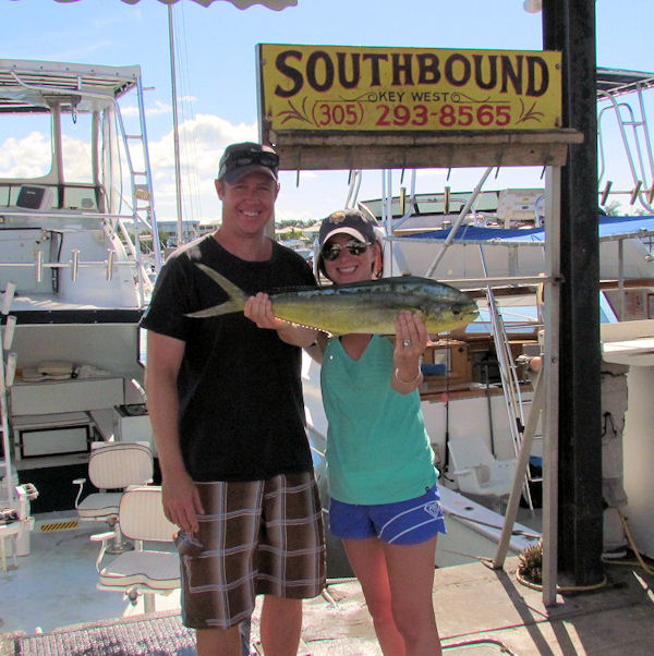 Dolphin caught in Key West fishing on Charter boat Southbound
