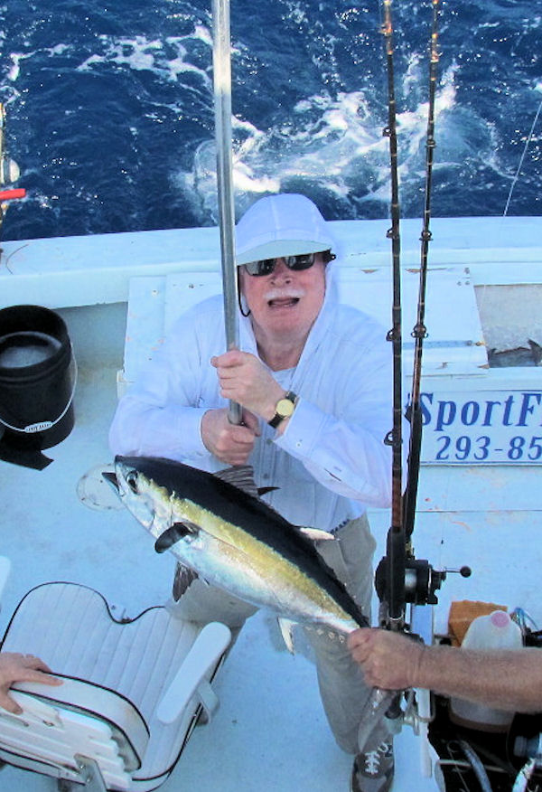 Black Fin Tuna caught in Key West fishing on charter boat Southbound
