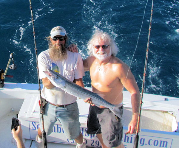 Barracuda caught in Key West fishing on charter boat Southbound, Key West