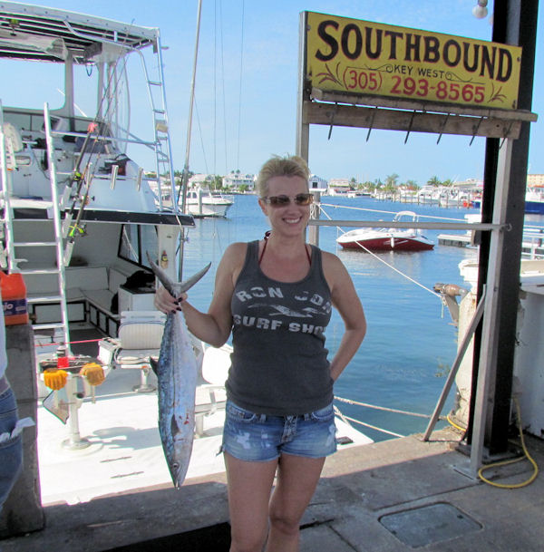 Cero Mackerel Caught in Key West fishing on charter boat Southbound