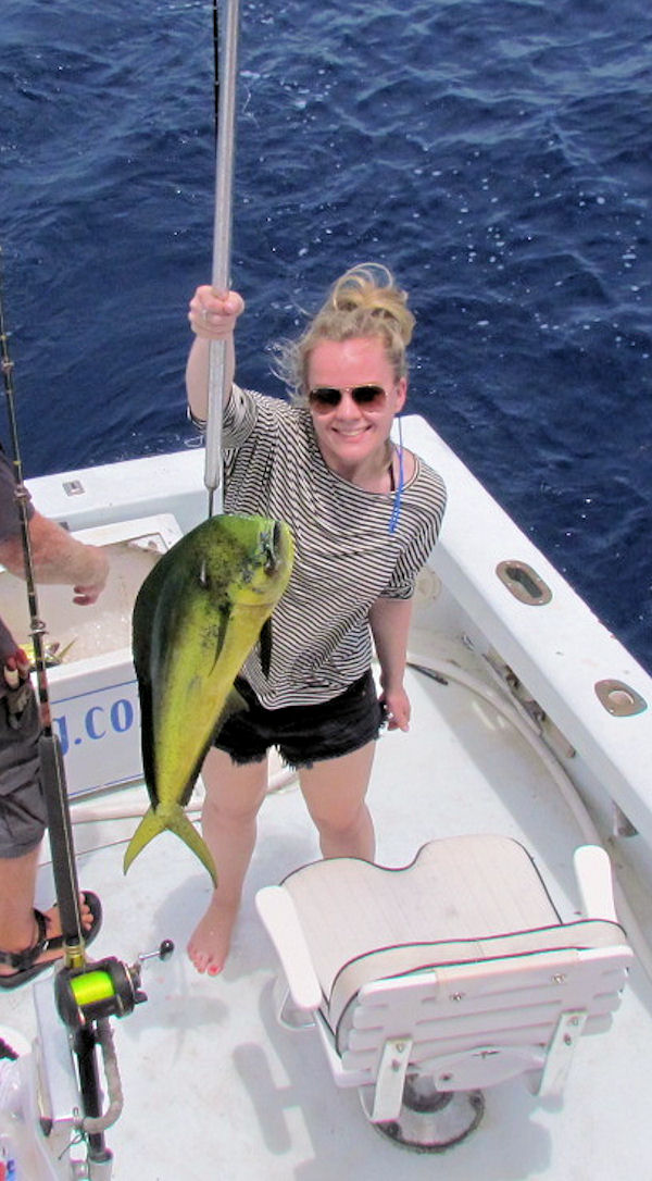 Dolphin caught in Key West fishing on Charter boat Southbound