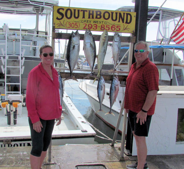 Fish caught in Key West fishing on Key West charterboat Southbound