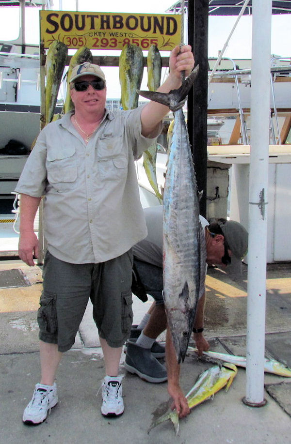 caught in Key West Fishing on charter boat Southbound