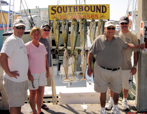 Days Catch caught aboard Key West Fishing Charter Boat Southbound