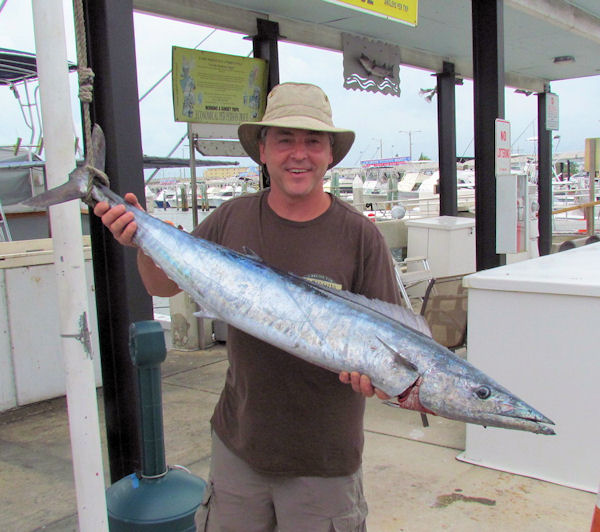 Wahoo caught in Key West fishing on charter boat Southbound