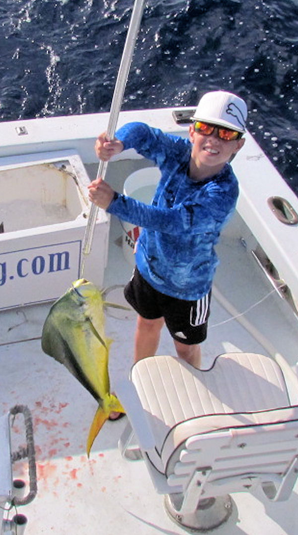 Dolphin caught in Key West fishing on charter boat Southbound
