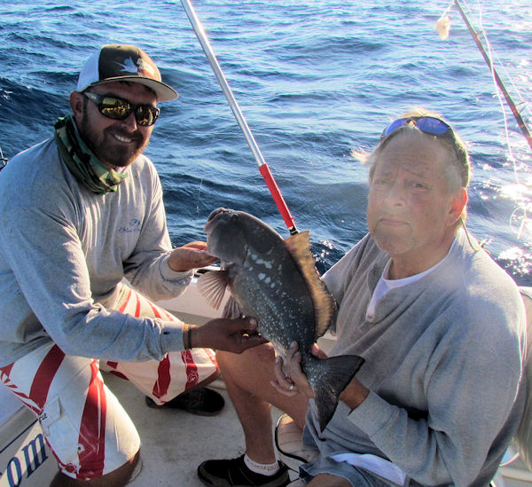 Nice Red Grouper caught and released in Key West on Charter Boat Southbound