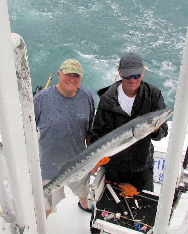 Barracuda caught in Key West fishing on charter boat Southbound, Key West