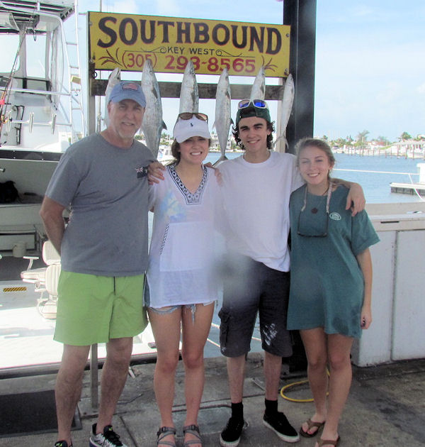 Cero Mackerel caught in Key West Fishing on charter boat Southbound